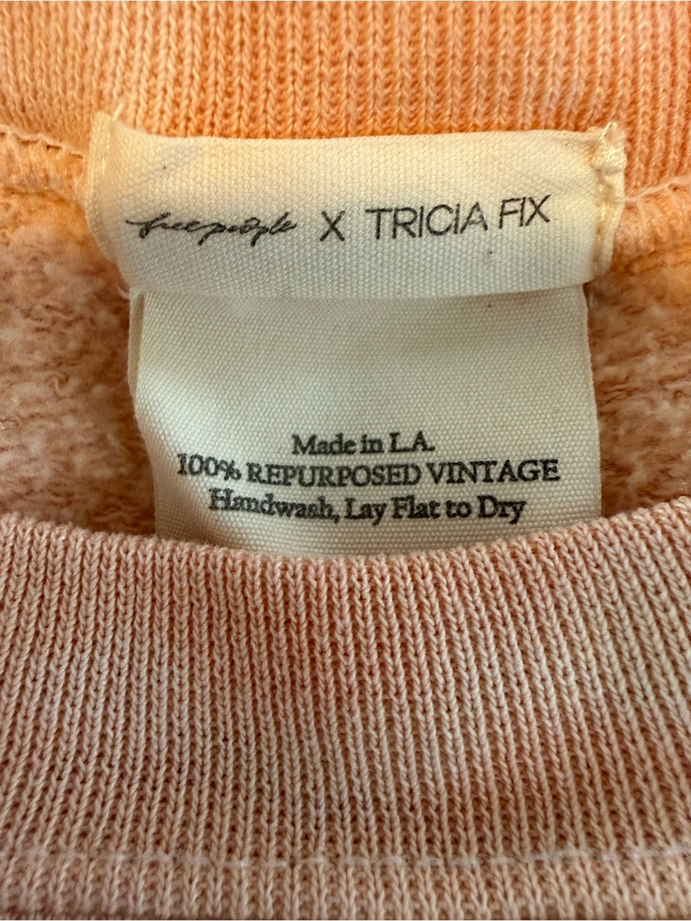 Free People Tricia Fix Camden Distressed Star Lace Sweatshirt - Picture 11 of 13